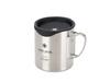 Snow Peak 450ml Stainless Steel Mug Silicone Lid MGC-058 Vacuum Insulated