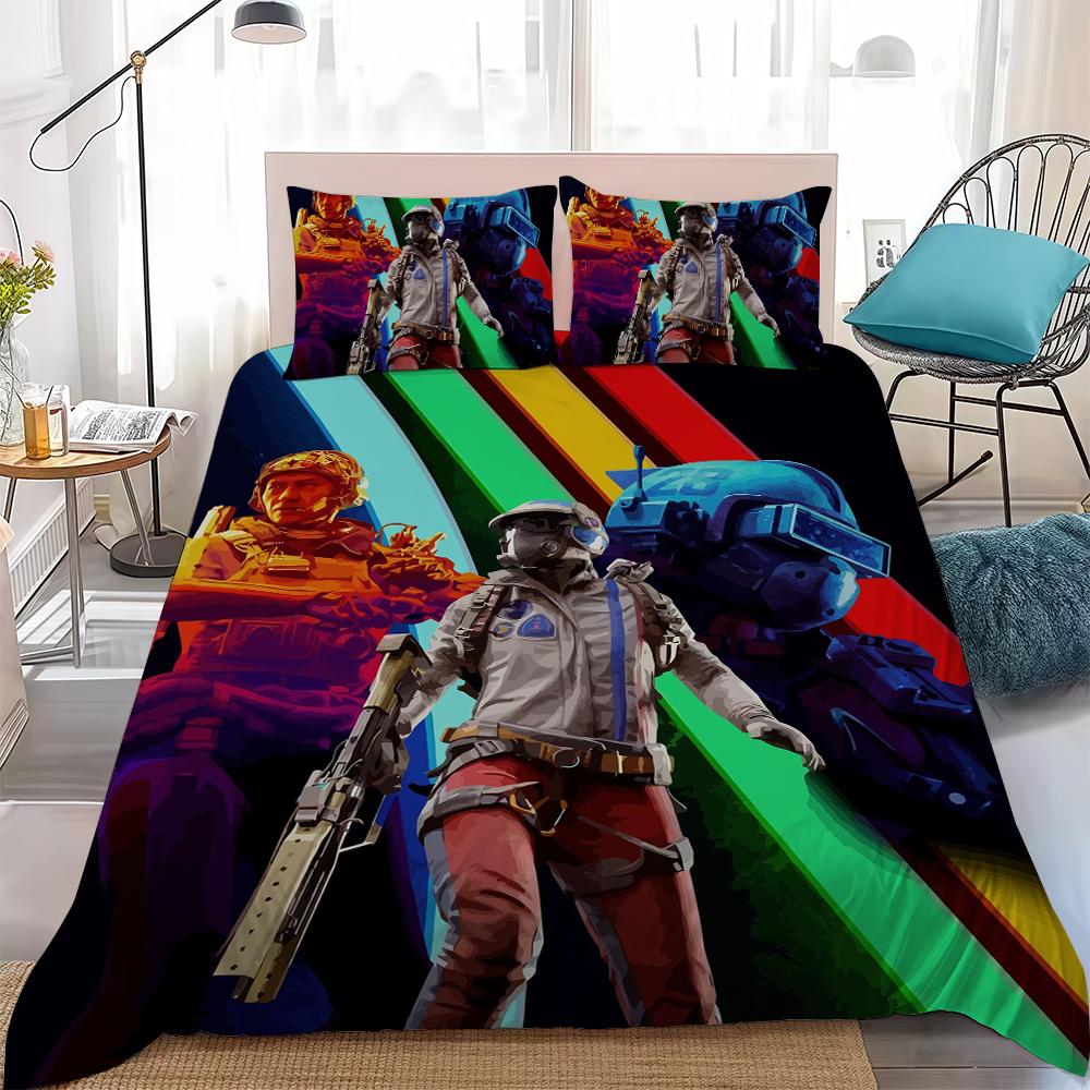 A-Arcs-Es R-Raiders-Es Game Duvet Cover Set Home Style Bedding Soft Laundry Cotton Bed 3 Piece Set Student Dormitory Gift