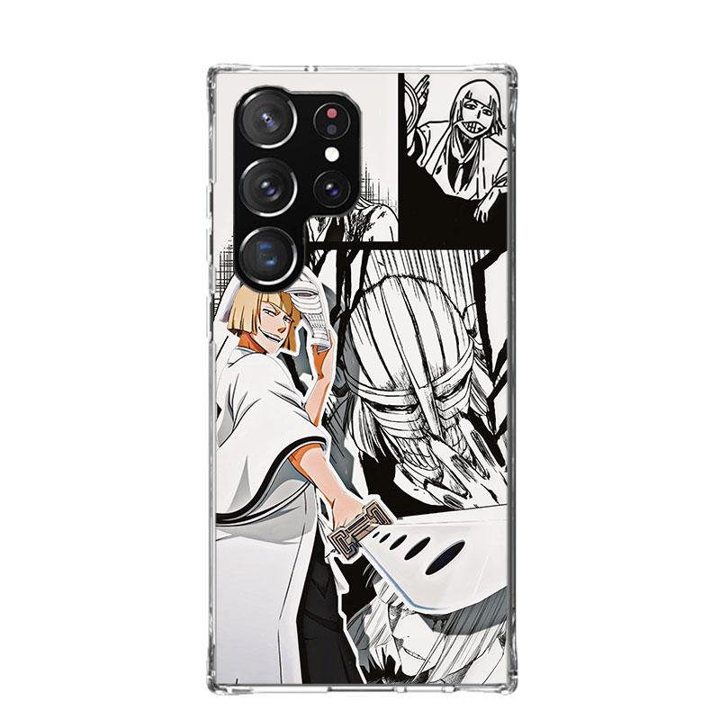 Bleach Shinji Hirako Phone Case For Samsung Galaxy S26 Ultra S23 S24 S25 Edge S20 FE S21 S22 Plus Soft Print Shell Cover Fundas