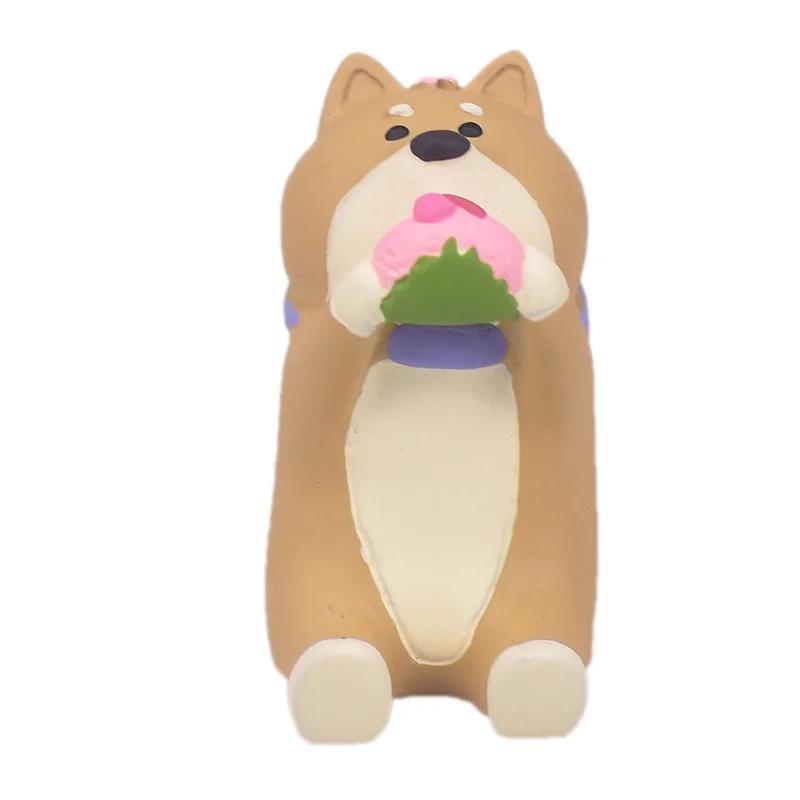 Zakka Summer Day Resin Ornaments watermelon Cat Home Desktop Scenic Decoration Mini Shooting Props Collection Toy for Kids
