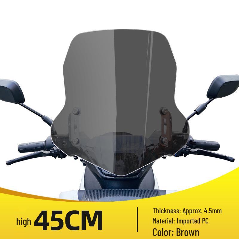 Compatible Front Windshield for Chitu, Cangqiong, and Leibao Electric Scooters