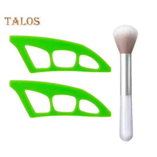 1/2/3/4Pcs Silicone Eyeshadow Stencil Tool Reusable Beginner Eyeshadow Assistant Guide Helper Shaper Mapping Template Women Quick Eye Makeup Tools