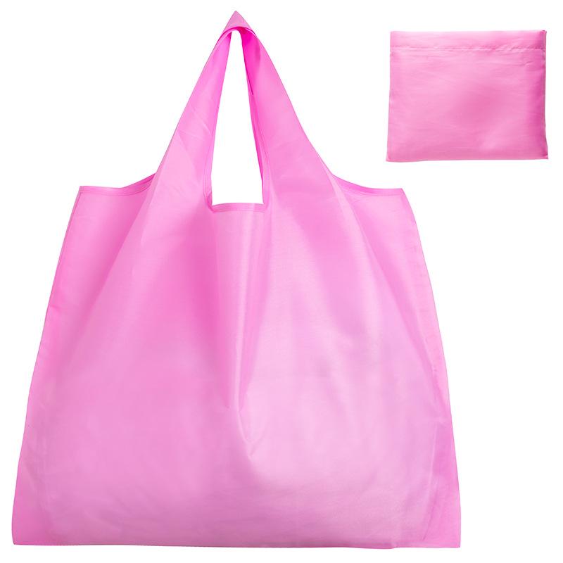 Large 210D Oxford Cloth Folding Tote - Portable, Durable Shopping & Storage Bag