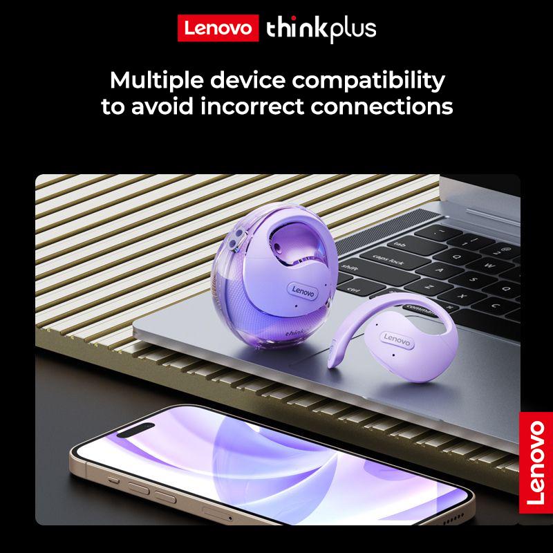 Orijinal Lenovo X15 Pro kablosuz mikrofonlu kulaklıklar Bluetooth 5.4 HiFi Stereo Ses kablosuz kulaklık Kulaklık Düğmesi Kontrolü