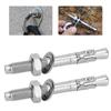 2Pcs Stainless Steel Setscrew Anchor Screw Expansion Bolt Piton Outdoor Climbing Equipment