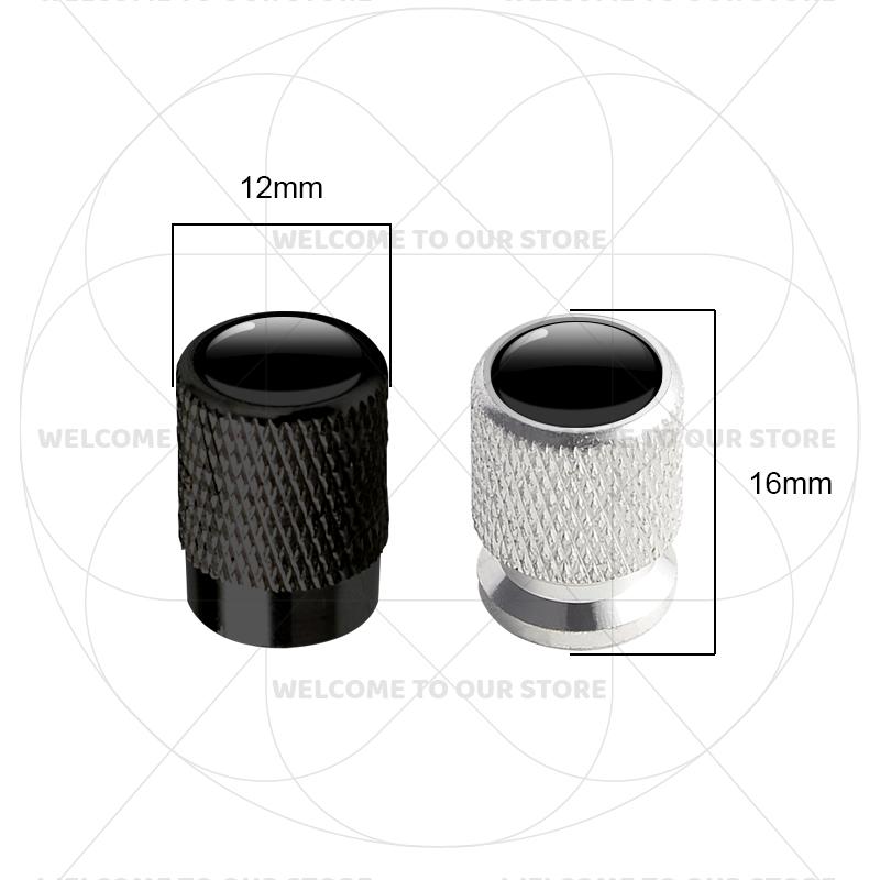 For Piaggio Emblem Vespa 250 300 MP3 Sprint Primavera 150 4Pcs Aluminum Motorcycle Tire Valve Caps Wheel Stem Air Dust Covers