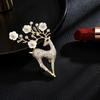 Senior brosjer blomst blad brosje pins for kvinner dress anheng mote brosjer smykker
