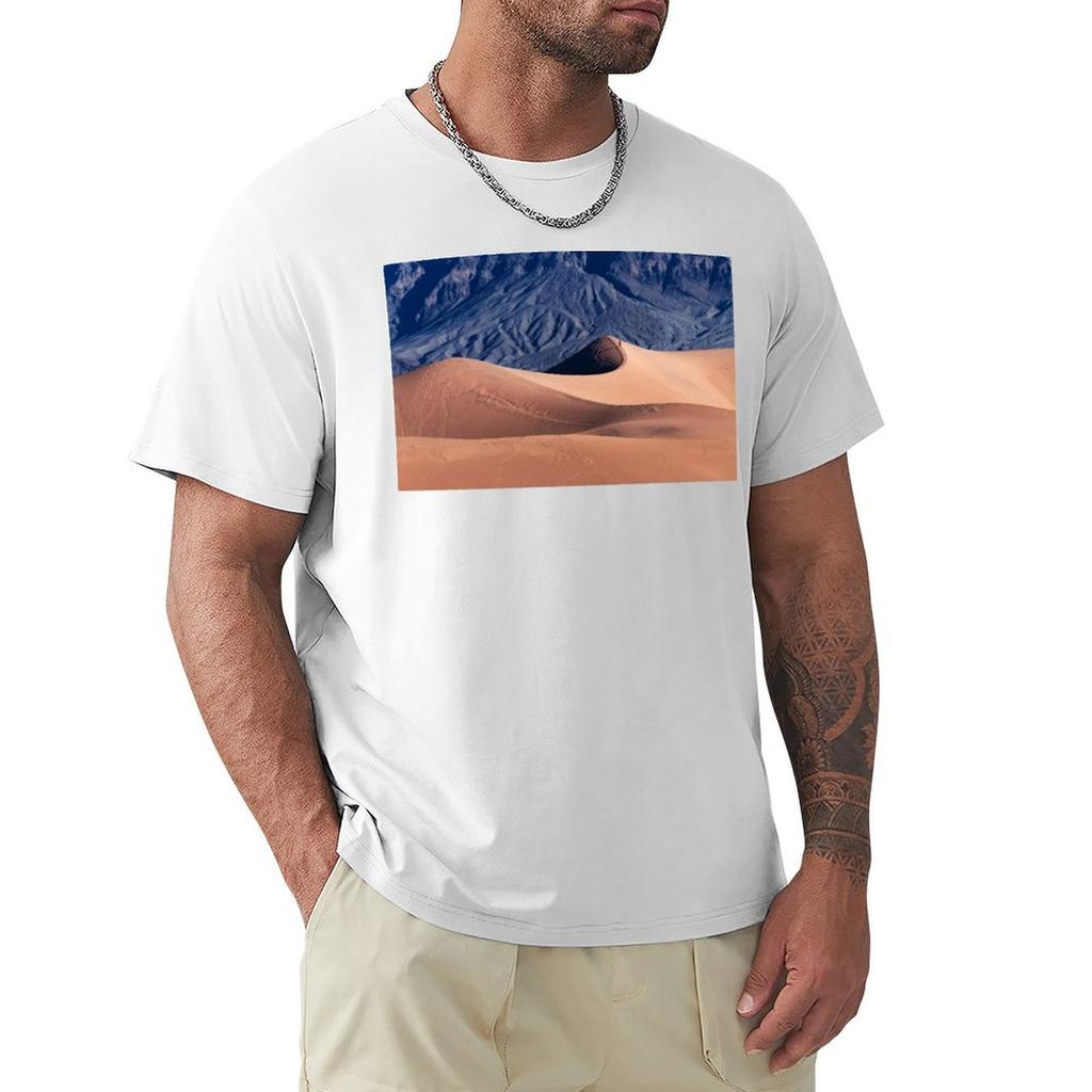 Sunrise over Mesquite Flat Sand Dunes TShirt Ultra Soft Breathable Tee Top