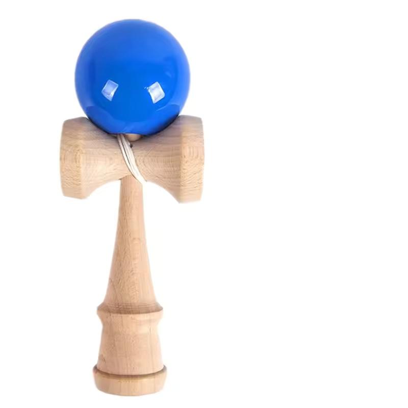 1PC Wooden Sword Ball Toy Splicing Skill Creative DIY Assembly Skill Ball For Yard Stadium Home Park Sword Ball Outdoor Toy Children Gift Present