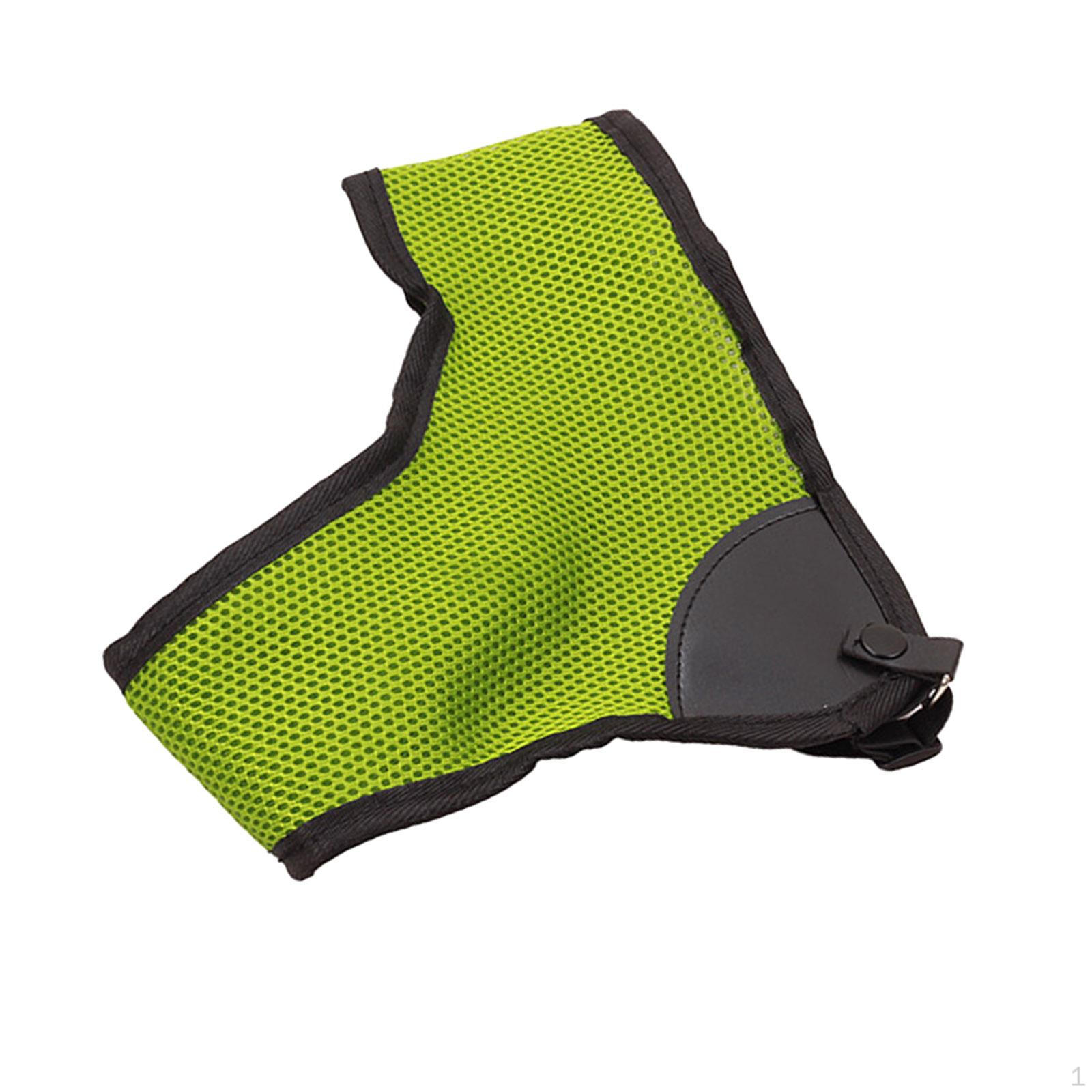 

Захист грудей для стрільби з лука для довгого лука, зручний, міцний, вигнуті луки, спорядження, багаторазовий, лівий зелений