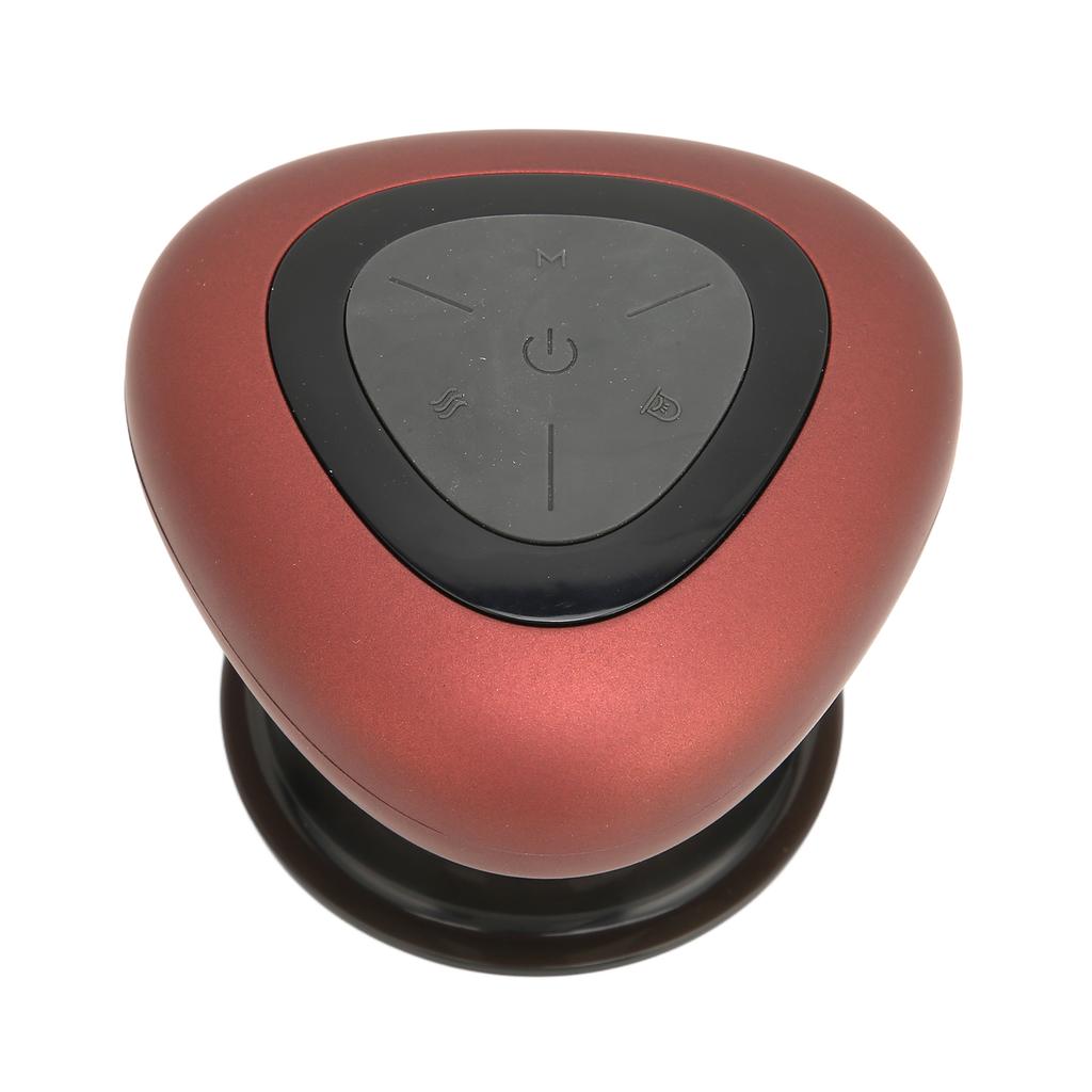 Electric Cupping Therapy Massager 4 Gears Negative Pressure Hot Compress Gua Sha Massage MachineRed