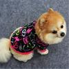 Pet Dog Puppy Winter Soft Warm Heart Star Print Clothes Coat Costume Apparel