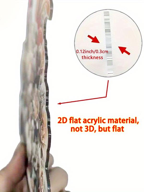 African Women Store and Pray for 2D Flat Acrylic Ornaments. Home Decoration Living Room Desktop Decoration Pendant