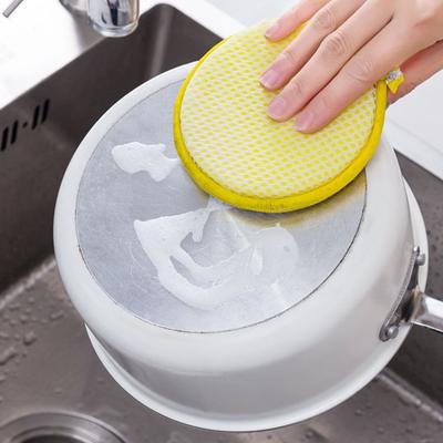 5/10/20Pcs Dishwashing Sponge Good Absorption Performance No Scratches Double-Sided Design Food Residue Cleaner