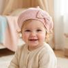 Spring & Autumn Baby Beret - Soft, Comfortable Cap with Creative Bow Tie for Newborns and Children