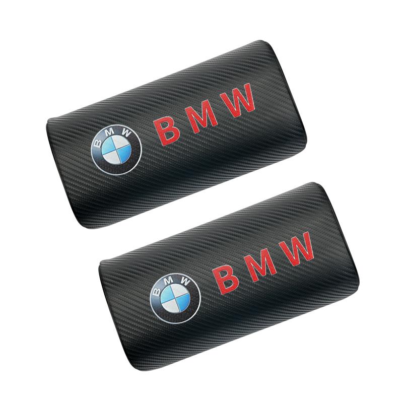 car neck pillows both side pu leather single headrest case for BMW X1 X3 X5 E39 E46 E90 F20 E60 F30 E36 F10 E87 E70 E91 E30 G30