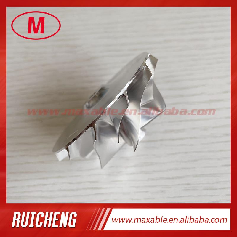 GT15-25 Reverse 47.10/63.40mm 6+6 Blades High Performance Turbo Aluminum 2618/billet Compressor Wheel