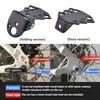 1 Coppia Pedale Bicicletta Pedale Sedile Posteriore Robusto Mountain Bike Universale Pieghevole Cavalletto Ruota Posteriore Pedana Pieghevole Antiscivolo
