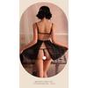 New Porn Hollow Out Backless Dress White Wedding Nightgowns Transparent One-piece Uniform Sexy Open Fork Open Hip Sexy Lingerine