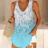 Canottiere Geometriche Stampate in 3D per Donna Allenamento Yoga Palestra Magliette Sportive Estive Stampate Taglie Forti Canotte