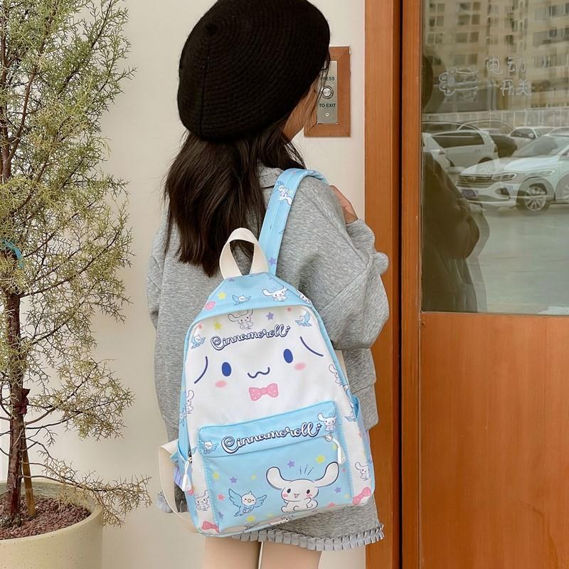 Adorable Cartoon Kuromi Backpack For Kids Lightweight Stylish Nursery School Bag