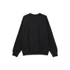 Nike Solo Swoosh Men's French Terry Crew Neck Long Sleeve Sweatshirt Loose Fit Embroidered Logo Black DX0812-010