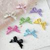 Macaron Color Bow Tie Bead String Necklace & Hair Accessories