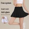 Women's Athletic Pleated Skirt with Inner Shorts