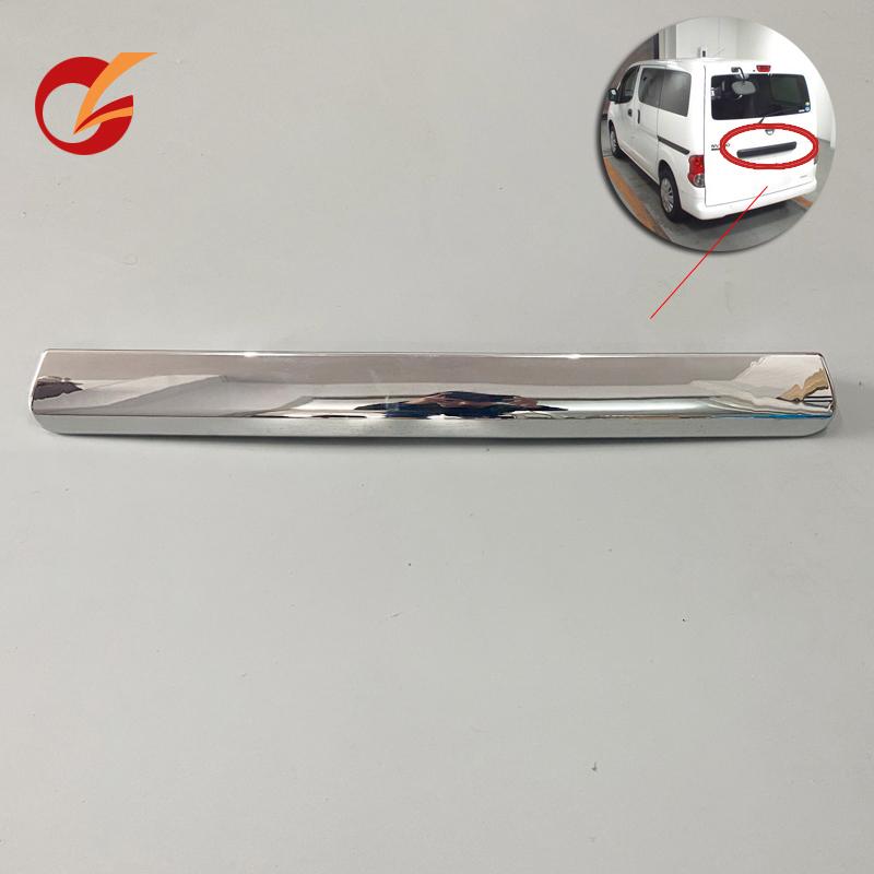 use for nissan van nv200 back door trunk trim garinish chrome