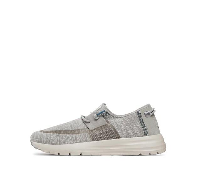 Men's Sneakers Hey Dude Sirocco Dual Knit 40184-007 Grey