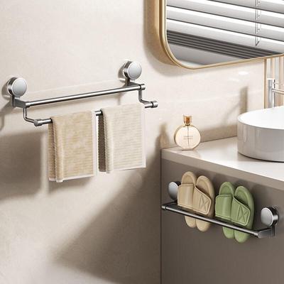 Danle No-Drill Suction Double Towel Rack