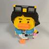 LOZ 9268 Animal World Yellow Duck Doll Trip Suitcase Glasses Model Mini Diamond Blocks Bricks Building Toy for Children No Box