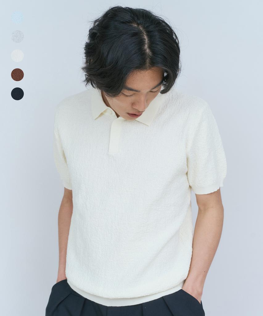 Nodeun [2Pack] Summer Texture Collar Knit - 5 Colors