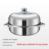Lilang Thickened Stainless Steel Multi-Function Steamer Pot