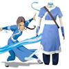 Katara Avatar Cosplay Blue Costume Girl Halloween Outfits New