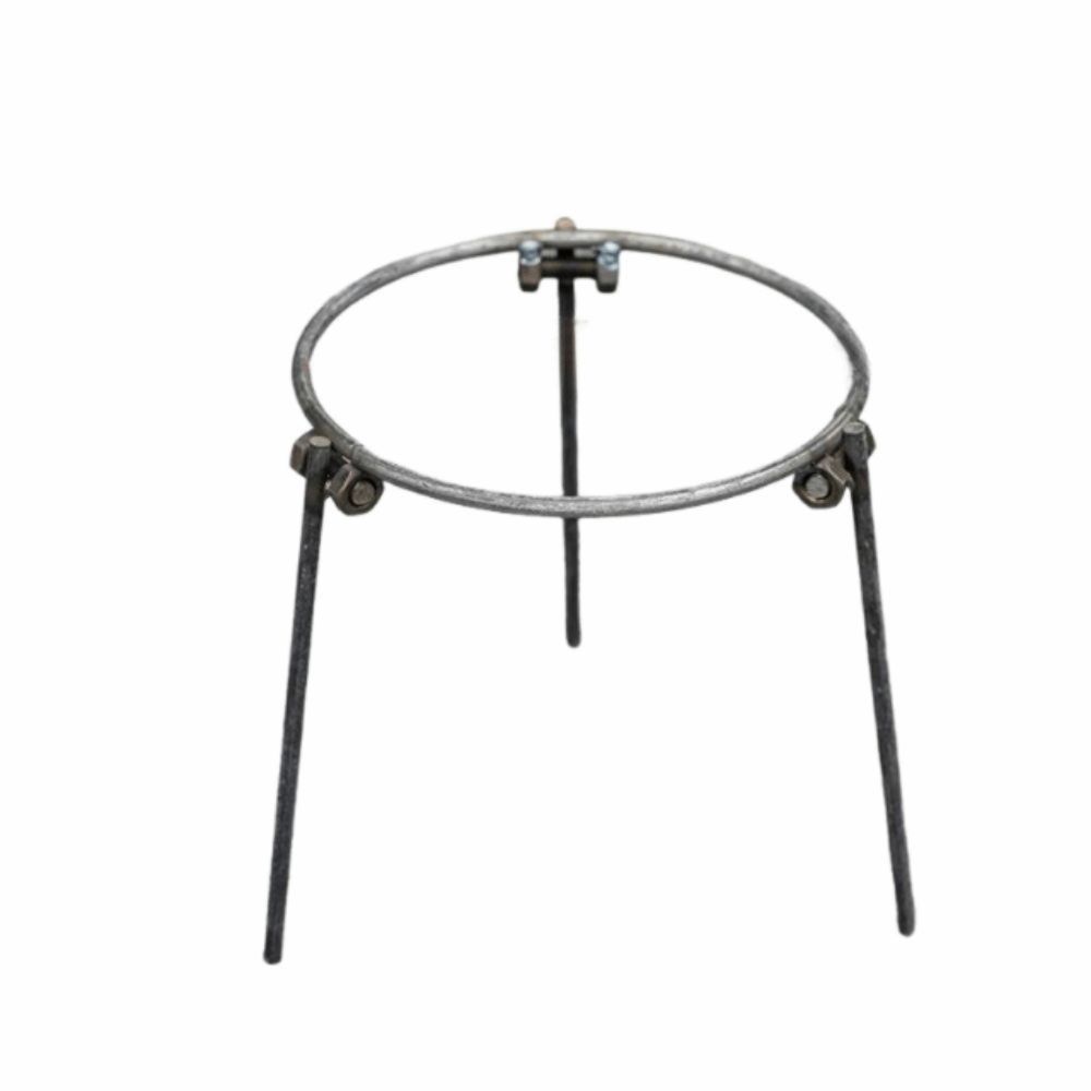 Foldable Pot Rack Reinforced Steel Camping Grill Camping Campfire Tripod Hiking Picnic