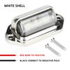 2Pcs 6Led Truck License Plate Light Car Truck Bus Trailer Tail Lamp Side Bulb 12-24V Motorcycle Signal Light Car Accessories