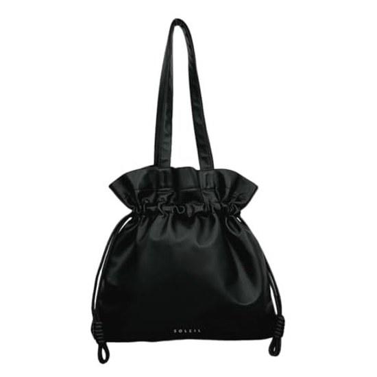 Giselle tote bag A4 large capacity antibacterial odor-resistant drawstring lightweight shoulder carry larger size charm stylish durable fan activities