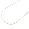 And My Jewelry K10 Chain Necklace Delicate Figaro Chain 40cm Regular Size 01105 [Your Box] (10k Gold) - / [Gift Wrapped]