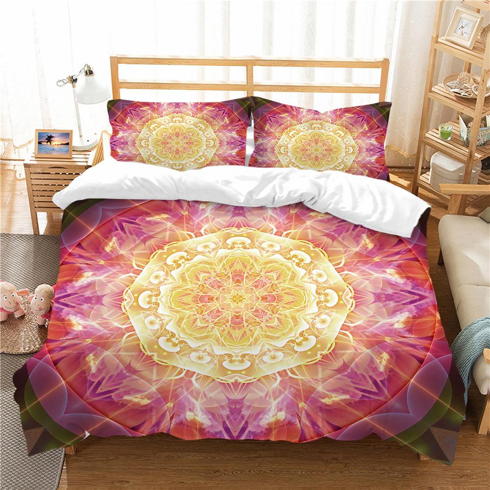 Bohemian Series Digital Printing Bedding Two Or Three Pieces Polyester