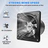 8inch Exhaust Fan Metal Booster Fan Household Air Ventilator Kitchen Bathroom Ceiling Ventilation Pipe Electric Blower Fans
