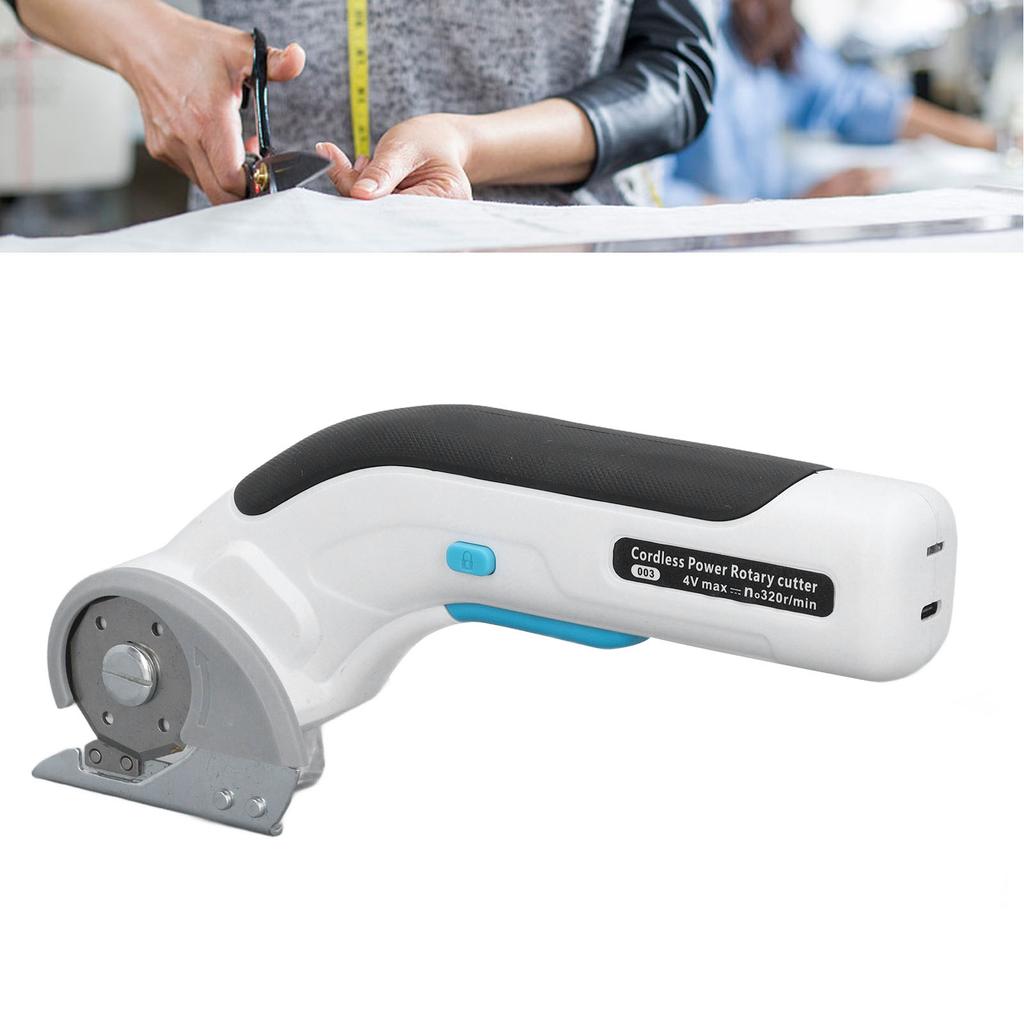 Elektrischer Stoffschneider Mehrzweck Hohe Effizienz Wiederaufladbar Kabellos Ergonomischer Griff Elektrische Schere für Leder