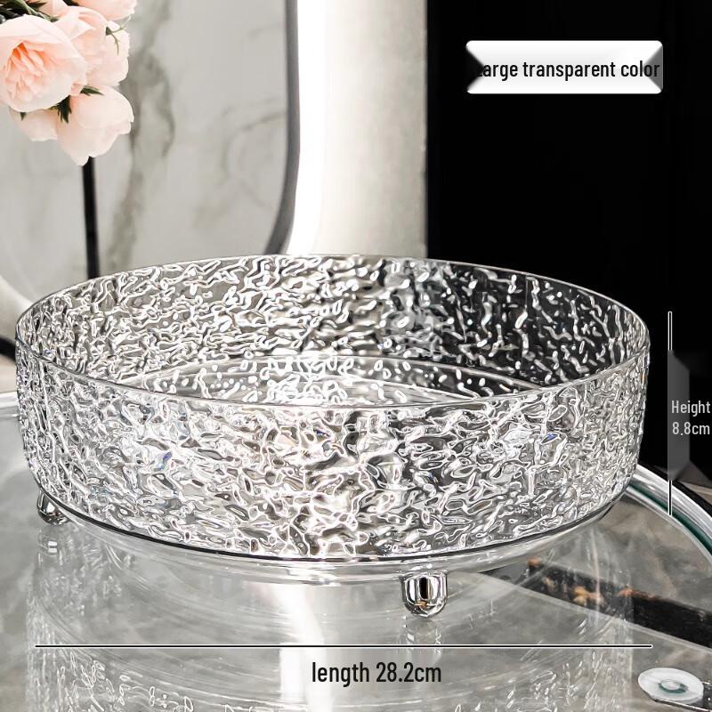 Dewei Chi Элегантный прозрачный хрустальный набор: фруктовница и конфетница