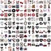 50/100/150PCS Retro Downtown Girls Aesthetics Cartoon Graffiti Stickers Phone Guitar Laptop Suitcase Waterproof Sticker Kids Toy