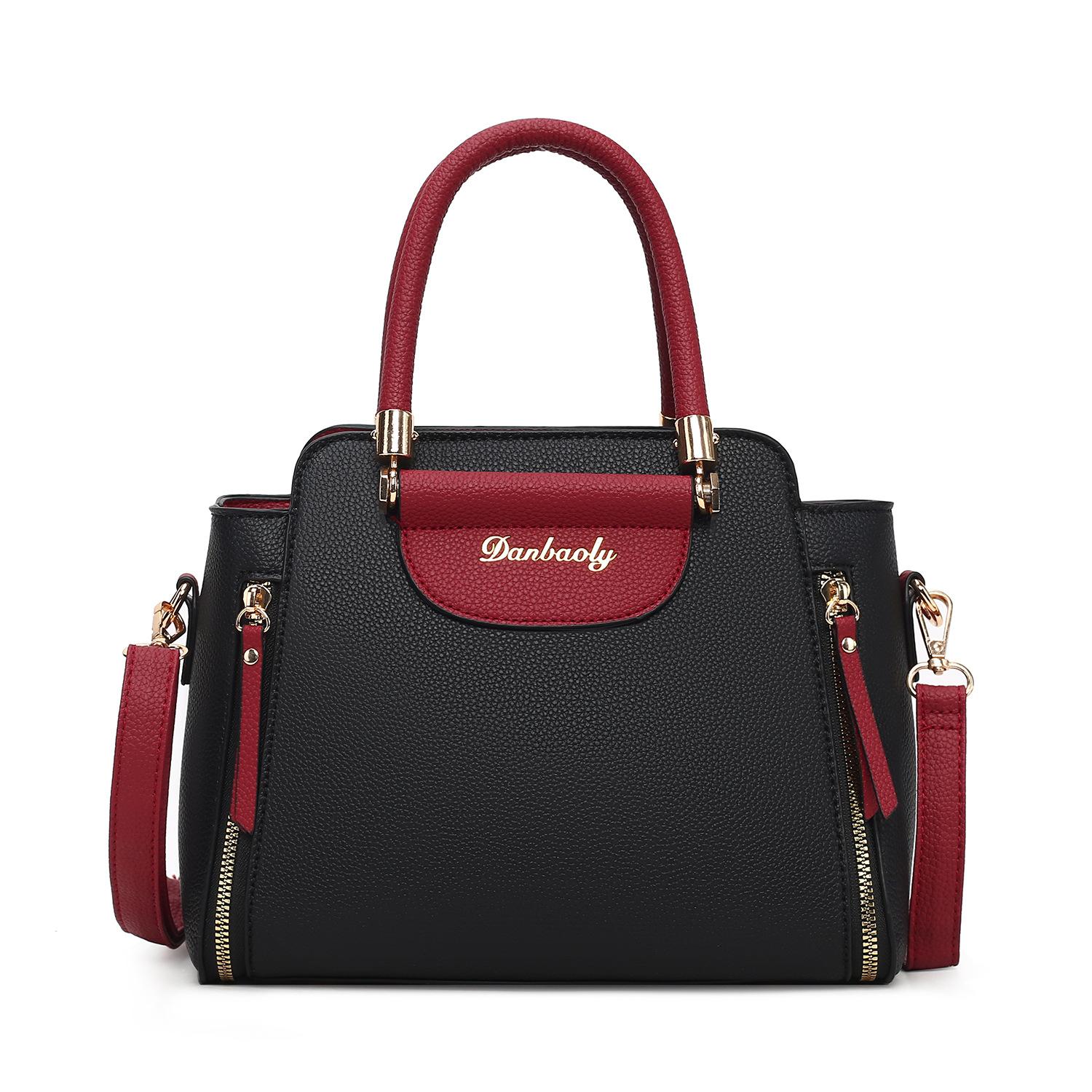 

Классические сумки для мам большой емкости, дикие многофункциональные косые сумки через плечо, простые, высококачественные, модные сумки через плечо