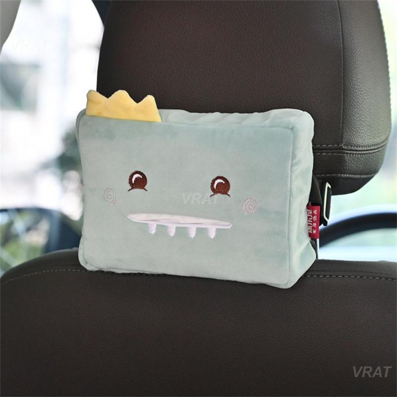 Animal Decoration Bracke Lovely Cartoon Portable Universal For Auto Home Room For Car Seat Car Interior Tissue Box Creative Cute