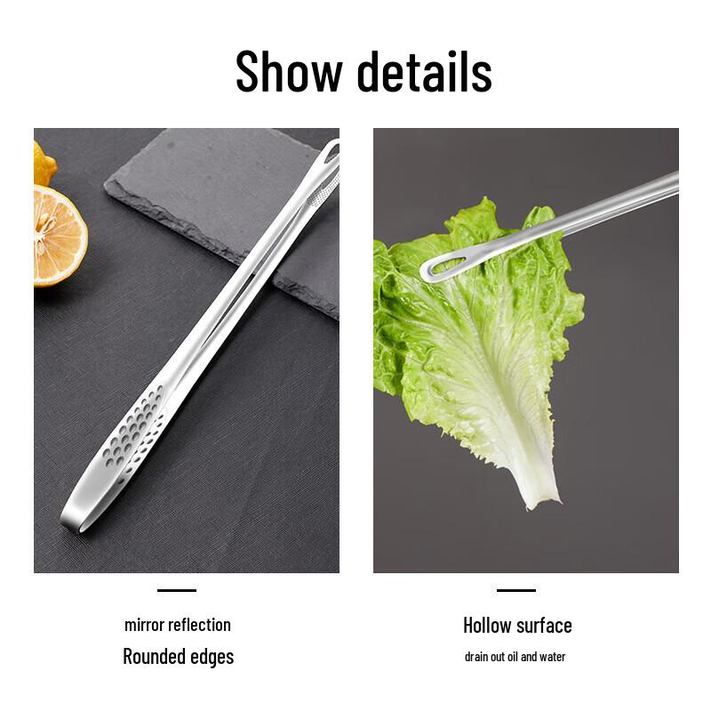 Hengxin Ruichu 3-Piece Stainless Steel BBQ Tool Set