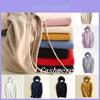 Locker gestrickter Damen-Hoodie aus weichem Kaschmir für kuscheligen Komfort