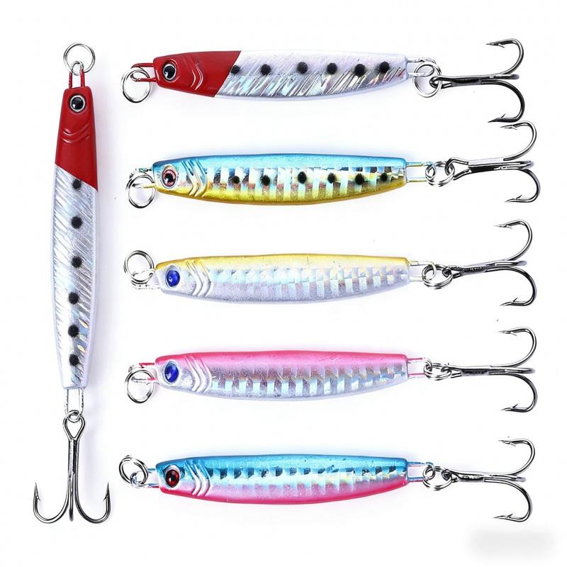 Lure Bait Jig7CM12GLong Casting Special Bass and Red Snapper Hard Bait for Deep Sea Fishing