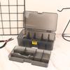 Double Layer Lure Tackle Box Fishing Accessories Adjustable Plastic Fishing Box Fake Bait Hook Tool Storage Boxes Fishings Gear